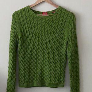 Green sweater